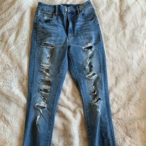 Aeropostale Super High Rose Curvy Jegging